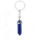 2025 Amazon Jewelry Natural Crystal Stone Bullet Column 열 키인 키 체인 키 펜던트 숙녀 선물 2025 Amazon Jewelry Natural Crystal Stone Bullet Column 열 키인 키 체인 키 펜던트 숙녀 선물