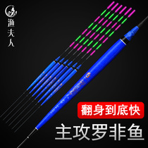 New balgiro non-fish drifted with high sensitivity electronic drifting short footed long tail Rofly crucian fish bottom fishing float