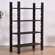 Bogu Rack Solid Wood New Chinese Style Multi-Treasure Cabinet Tea Display Showcase of Tea Room Furnished Antique Shelf Living Room Partition