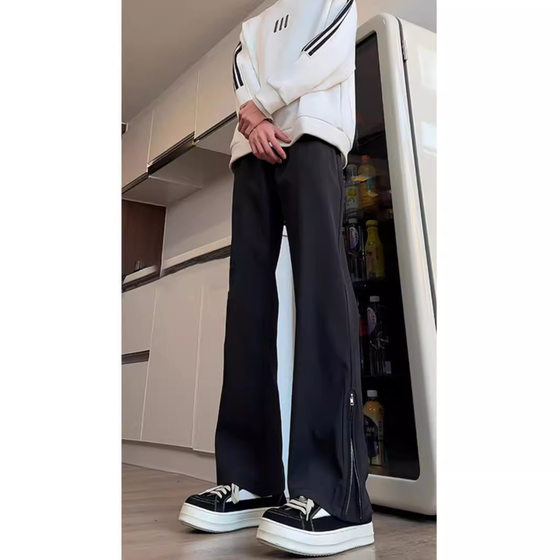 Cleanfit Micro Belles West Pants Men's Handsome Fried Street Straight suit Switting Sental Side Lipper Pants Summer
Cleanfit Micro Belles West Pants Men's Handsome Fried Street Straight suit Switting Sental Side Lipper Pants Summer