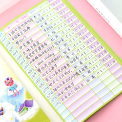 School class book borrowing registration book, primary and secondary school student borrowing registration book, book borrowing record card, library borrowing convention, kindergarten children cartoon, cute thickened book borrowing registration book