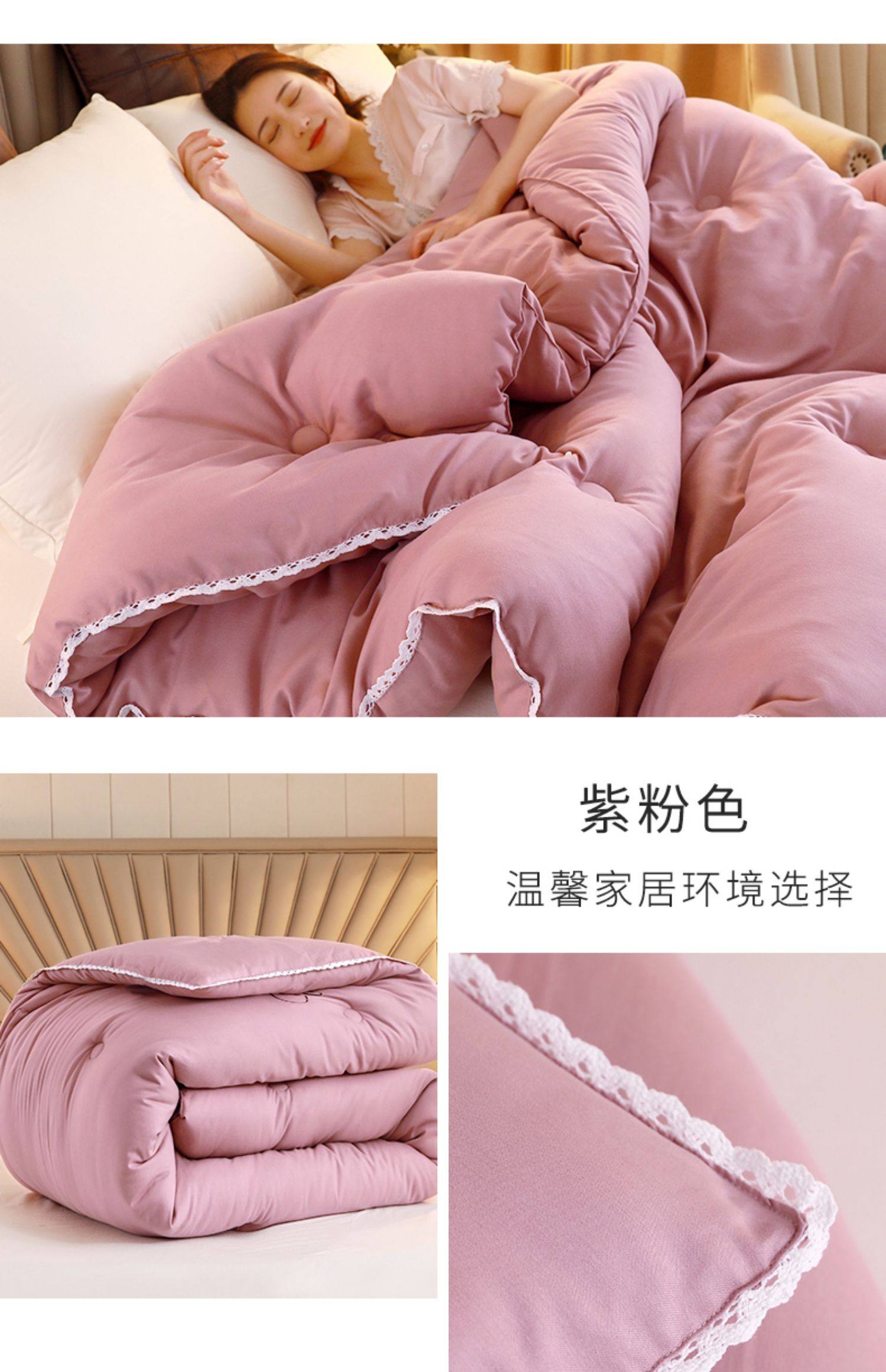 被子冬被芯加厚保暖冬季空调学生单人宿舍春秋棉被褥四季通用