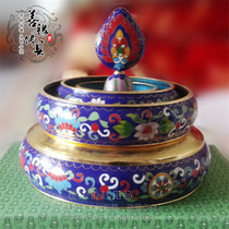 Tibetan Buddhist confession boutique glossy glossy view Tae-blue Manzpan Mandapan large and small