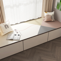 High density sponge window mat window mat Net red light luxury simple modern bedroom balcony seat cushion four seasons Universal