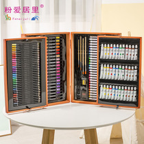 Childrens drawing set Primary school drawing learning tools 174 washable watercolor pen Kindergarten color pen