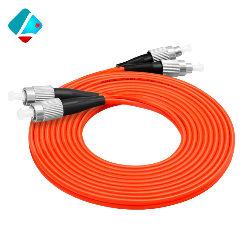 carrier class 3m fc-fc gigabit multimode dual core fiber jumper lc-sc-fc 10 gigabit fiber om2 pigtail 5m / 10m