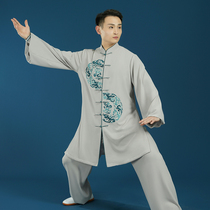 Mitzuku to perform Tai Chi uniforms new flutter competition performance taijiquan Qianfu utilituryThe long spring and autumn in the mens clothing