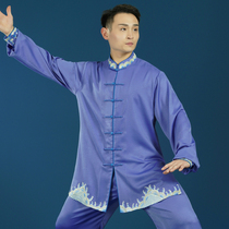 2022 Tai Chi Suit Womens New Flutter Embroidery Martial Arts Costume Taijiquan Costume Taijiquan Costume for Mens Performance Costume Spring Autumn Season