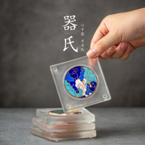 Jis glass mat Thickened insulation mat Tea tray Tea mat with Kung Fu tea set Japanese tea mat Tea cup holder