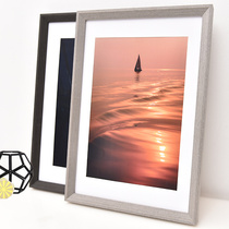 Solid Wood photo frame custom frame mounting multiple sizes wall mounted frame frame frame frame simple 24 inch 30 inch frame