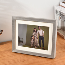 Solid wood table custom photo frame multiple sizes Wash Photo Baby frame childrens personality creative 7 inch frame