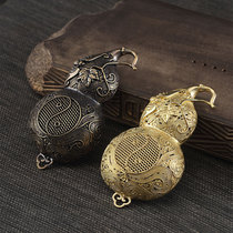 Gourd tea drain Pure copper tea filter Copper creative tea filter Kung Fu tea accessories Tea separator tea filter