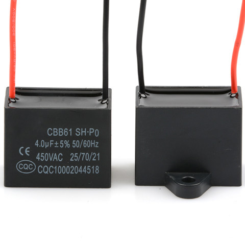 1/1.2/1.5/1.8/2/2.5/3/4/5/6/8/10UF 팬 모터 CBB61 스타터 커패시터 450V 1/1.2/1.5/1.8/2/2.5/3/4/5/6/8/10UF 팬 모터 CBB61 스타터 커패시터 450V