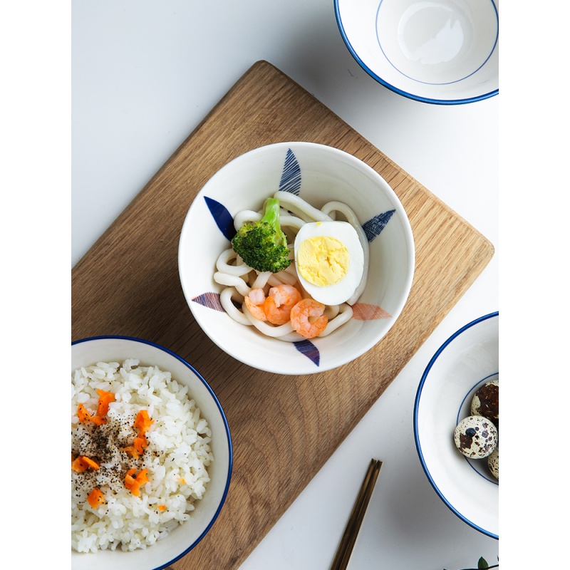 Choi pomelo Japanese hand - made ceramic bowl home eat rice tall bowl hat to small rainbow such as bowl bowl bowl of rice bowls horn