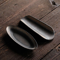 Coarse Pottery handmade tea in turn Kiln Vario Gold Iron Glaze Tea Lotus Leaf Awakening Tea Utilita Tea Accessories for tea Herbal Tea Accessories