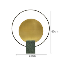 Postmodern Marble Hardware Living Room Table Lamp Art Bedside Bedroom Designer Showroom Template Room Lamp