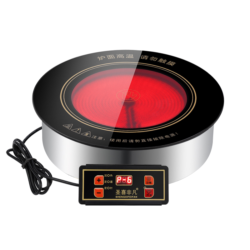 Hot pot electricity TaoLu circular 2300 w3000w high - power ltd. embedded casserole special light wave stove, so sweet