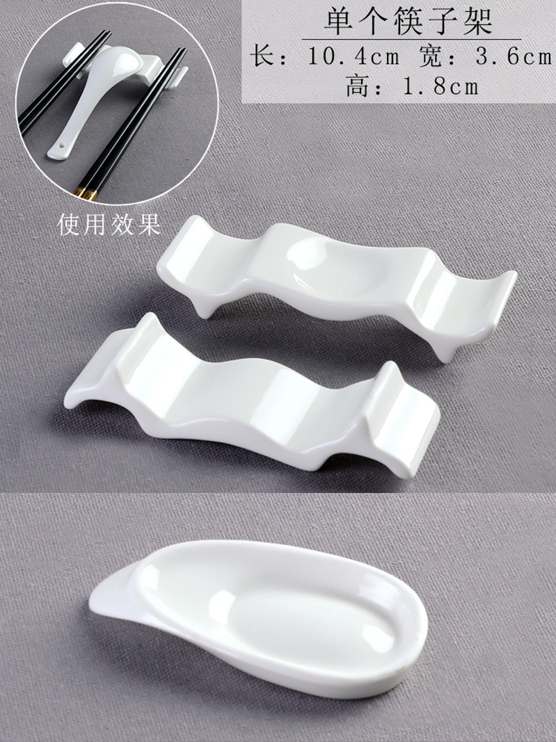 Ceramic Ceramic chopsticks chopsticks multi - role amphibious chopsticks rack pillow teaspoons of up phnom penh chopsticks chopsticks holder frame hotel home customization