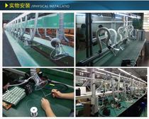 Direct sales thickening transparent smoking cover soldering tin electric chrome iron assembly wire telescopic hose ventilation dust removal horn