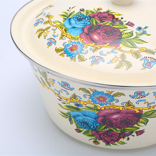 Enamel pot Enamel with cover basin Enamel bathtub cubicle lavabo fruit basin filling its Enamel as the