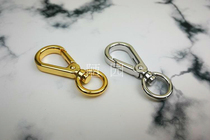 High-end leather hardware gold-plated hook buckle accessories workmanship exquisite color 6 color 1 jlf01