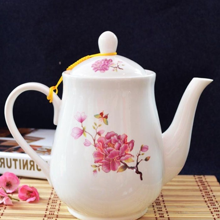 Snow to large ceramic teapot domestic large capacity filter teapot cool single pot of ipads China coffee kettle fashion and cool