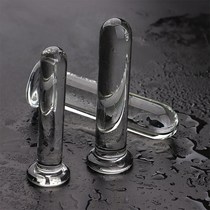 Spice Crystal Glass Yang Massage Stick Rear Vestibular Anal Plug Anal Sex for Men and Women Adult Sex Supplies