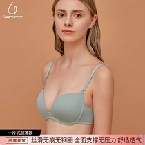 LAEMAYNY underwear girl summer thin breasts gather without steel ring and traceless underwear