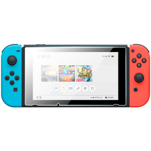 鑫喆任天堂switch钢化膜ns全屏覆盖贴膜lite游戏机屏幕高清保护膜Nintendo抗蓝光磨砂防爆抗指纹钢化玻璃膜