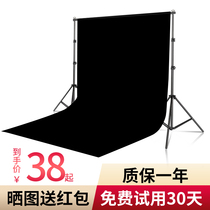 Photography background frame t-shaped background cloth live broadcast background cloth movable bracket photo photography background frame telescopic rod ins hanging cloth anchor background wall decoration movable shooting props