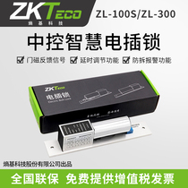 ZKTeco Entropy-based Technology Zl-100S Electric Plug Lock ZL-300 Low Temperature Electric Plug Lock Upper and Lower Frameless Glass Doors