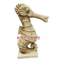 Newly decorated sandstone sculpture hotel Great Park Forest Villa Unit Small Outdoor Decoration Fountain Small Hippo Fountain
