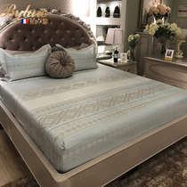 Bylure light luxury European ice silk mat washable foldable summer Mat 1 5m1 8m bed hat mat