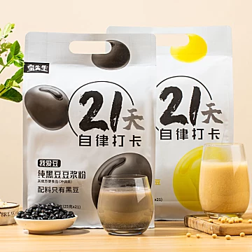 纯豆浆粉黑豆原味无添加525g[3元优惠券]-寻折猪