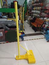 Cast iron badminton column mobile badminton rack standard competition badminton column one pair of two Net delivery net