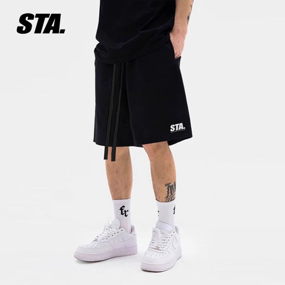 STA official store summer basic shorts men's and women's sports basketball heavy five-point pants versatile drawstring pants
STA official store summer basic shorts men's and women's sports basketball heavy five-point pants versatile drawstring pants