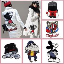 Letter down jacket clothes pattern patch cloth patch cloth embroidery animal wool embroidery label sticker cartoon simple