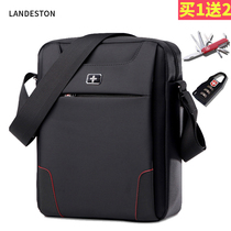 Swiss Samsung Backpack Mens Korean version of Casual Waterproof Oxford Brock Travel Bag Bag