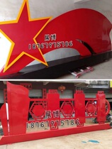 Customized stainless steel paint bulletin board community campus window outdoor billboard bulletin board bulletin board