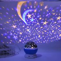 Teenage Girl Hearts Room Decorated Dorm Room Bed Atmosphere Empty Projector 3d Galactic Couple Full-Led Starlight Light