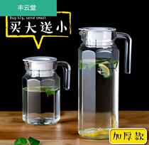 Heat-resistant high temperature explosion-proof ice water storage cold water bottle High Borosilicate Glass drying herbal tea cold water bottle hot and cold water Cup
