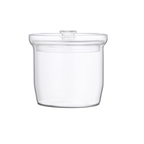 Small Raccoon electric stew pot 8A health pot accessories Soup porridge pot Stew pot Birds nest glass liner set