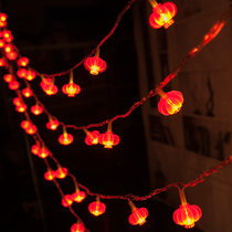 LED New Year Lantern Flashing light String light Festival New Year Decoration light Small Red lantern Spring Festival Festive Chinese Knot string light