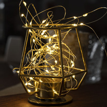 LED button battery copper wire light Small color light string light Copper wire light Bouquet birthday gift box Firefly decorative light