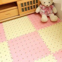 Pink full bunk waterproof girls foam floor mat portable splicing bedroom dormitory carpet Large cushion girl bedroom