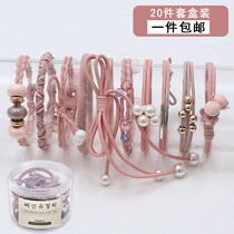 Tie the head adult hair ring girl headdress girl heart basic style literary simple and generous like a rubber band