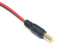 Pure copper core 12V camera power cord head DC male direct current centralized power supply connector 24Vdc wire monitoring plug