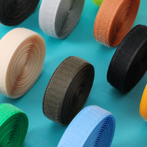 Colored buckle tape clothes with adhesive tape Velcro shoes self-adhesive fixed