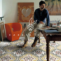 Retro American tiles Kitchen living room balcony non-slip parquet floor tiles Cafe bed and breakfast background wall tiles 300