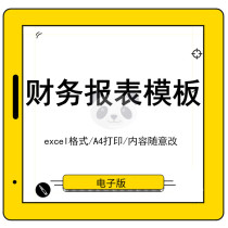 Accounting manual accounting statement financial software excel Financial Statement form template to generate balance sheet.